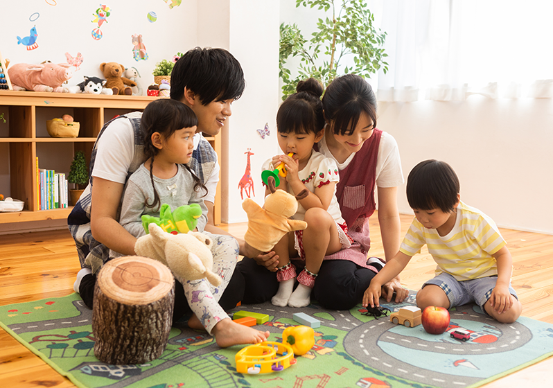 １人１人に手厚い保育ができる